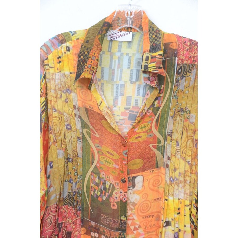 Sterling Styles One Size Flowy Patchwork Wearable… - image 5